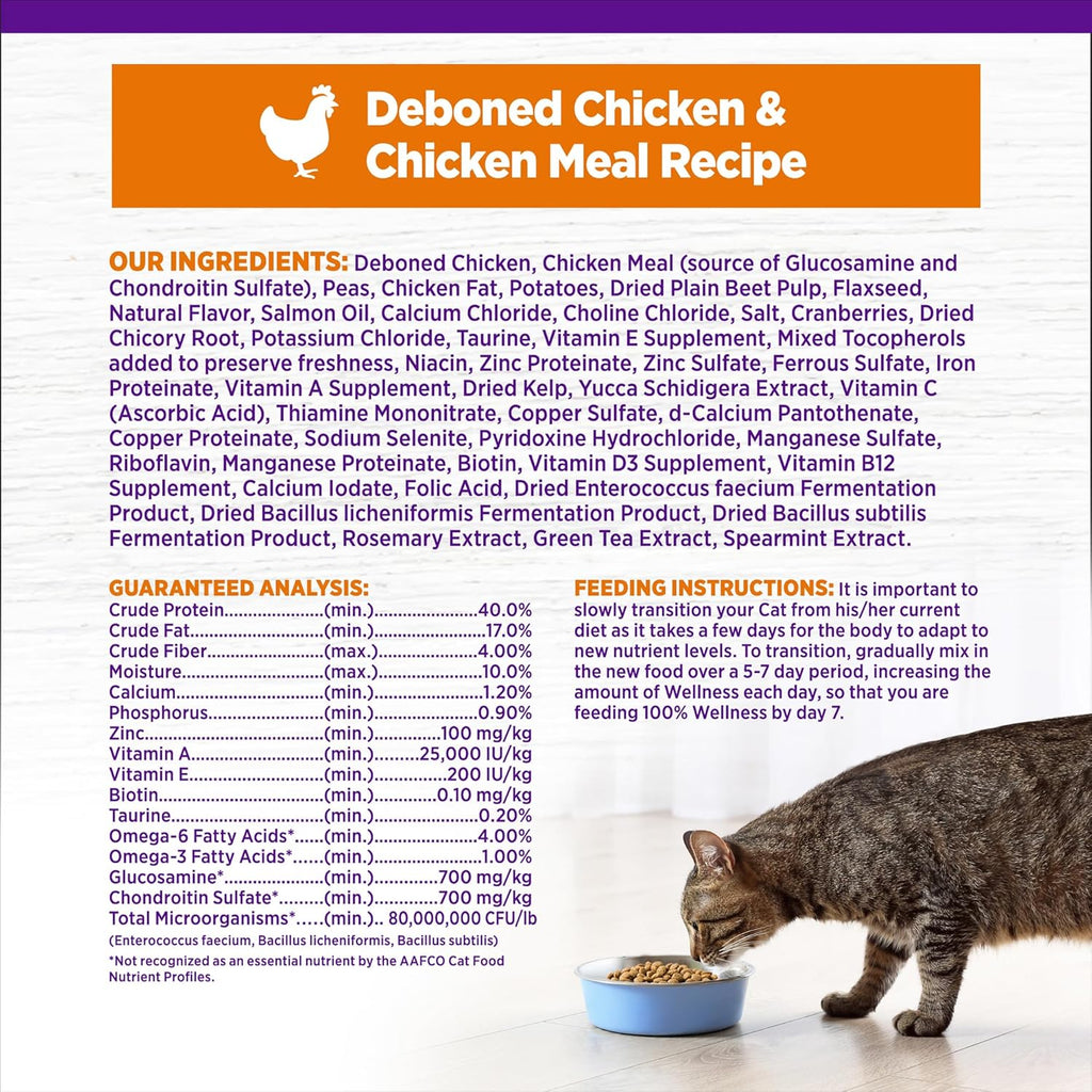 Grain-Free Adult Cat Food with Deboned Chicken