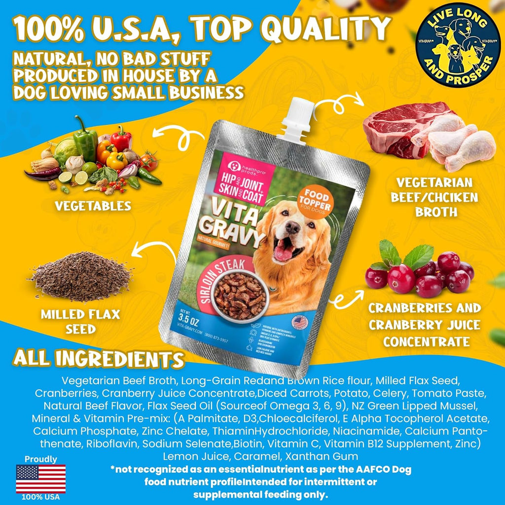 Dog Wellness Supplement with Omega 3-6-9 & Joint Support, 3-Pack