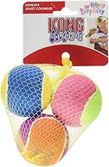 Happy Birthday Squeaky Tennis Balls Set for Dogs, Medium, 3-Pack