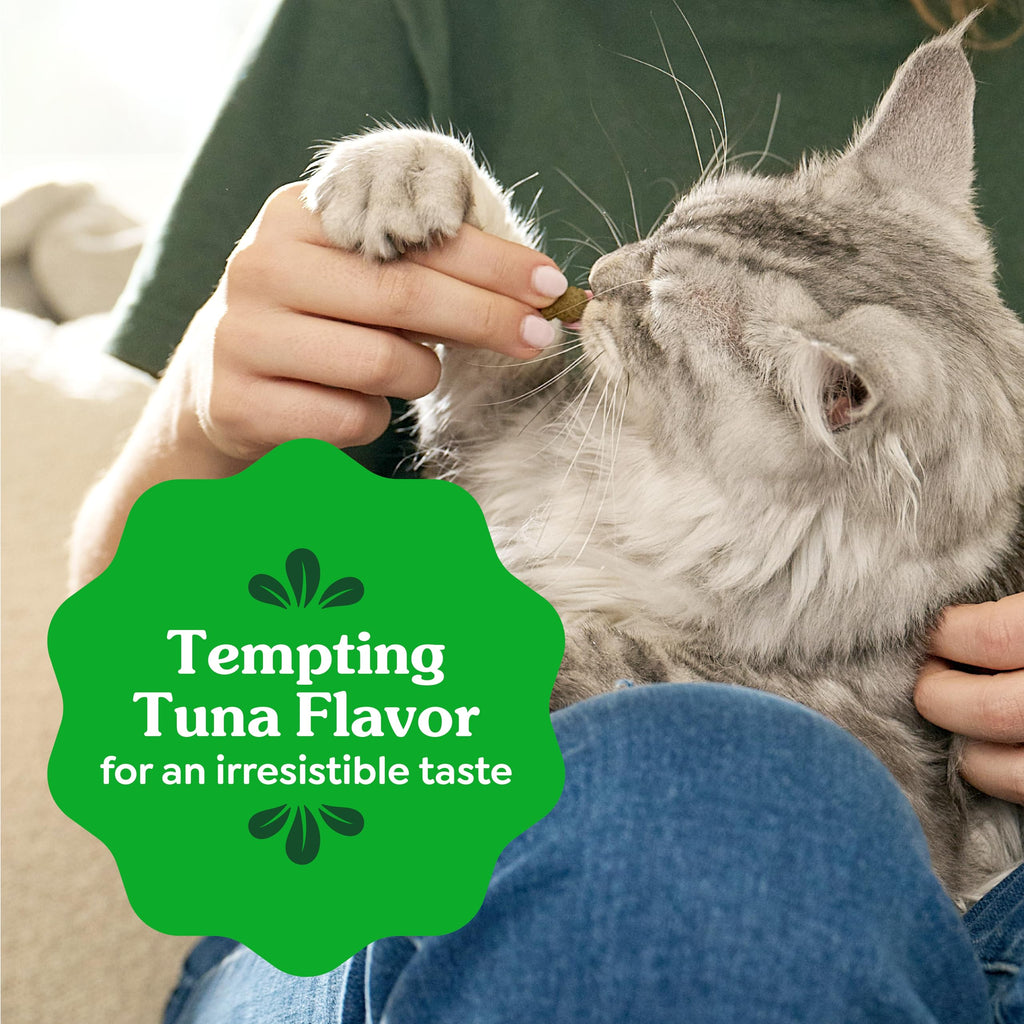 Feline Greenies Dental Cat Treats Tuna Flavor for Adult Cats
