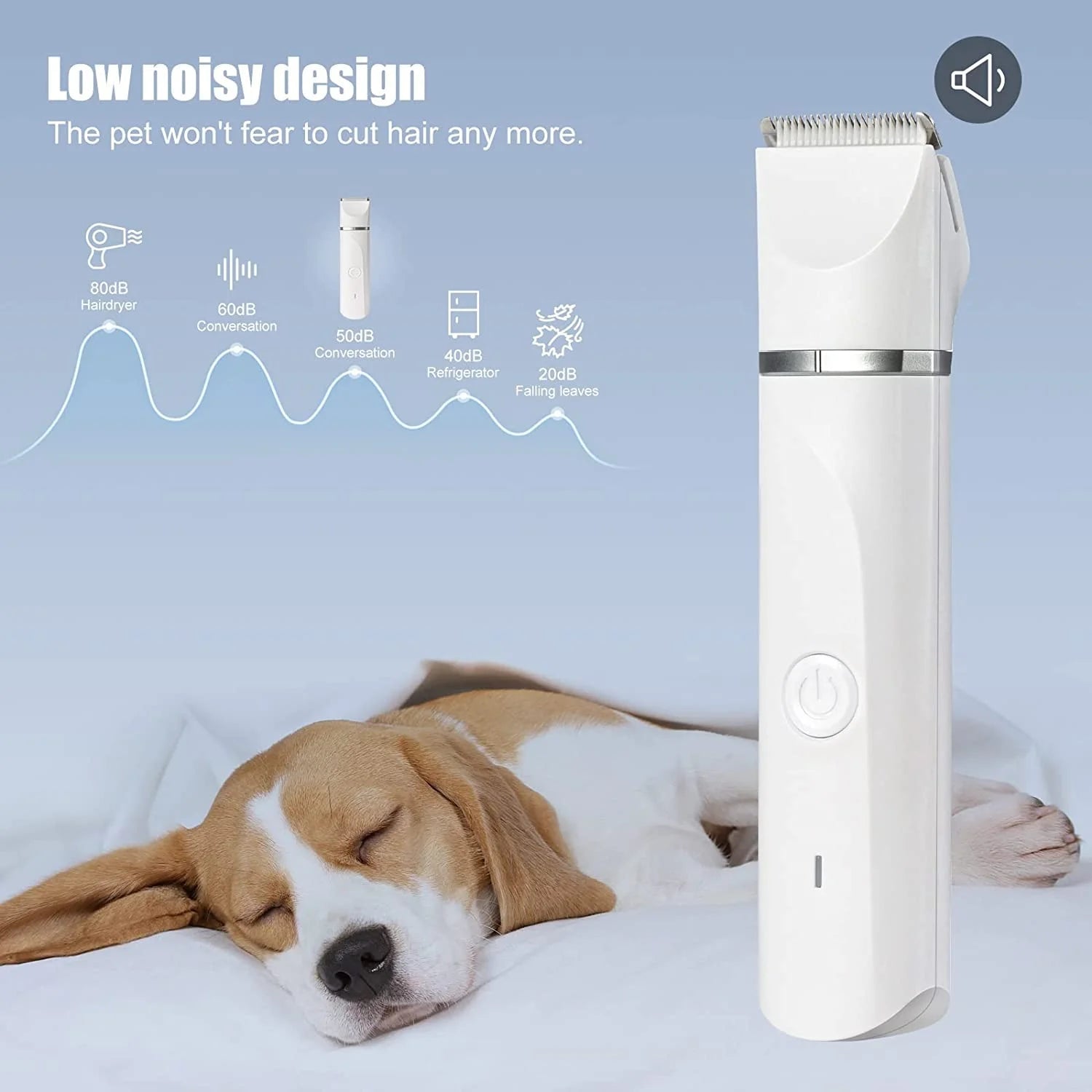 4-in-1 Cordless Pet Grooming Kit for Dogs and Cats