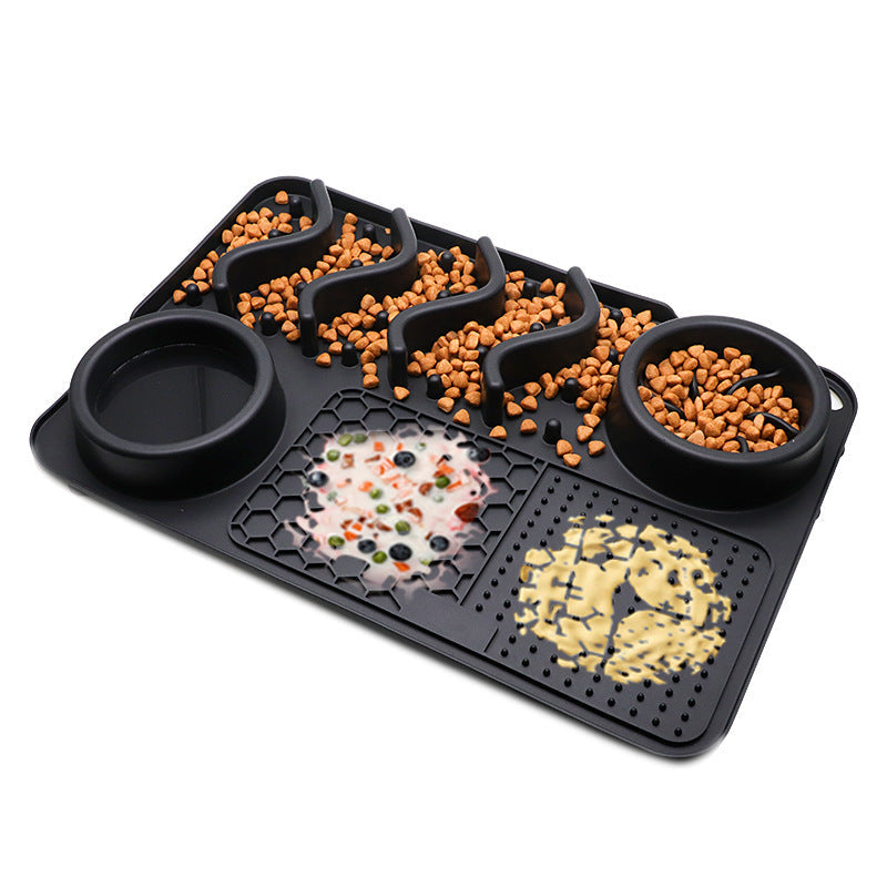 Silicone Slow Feeder Mat for Dogs and Puppies