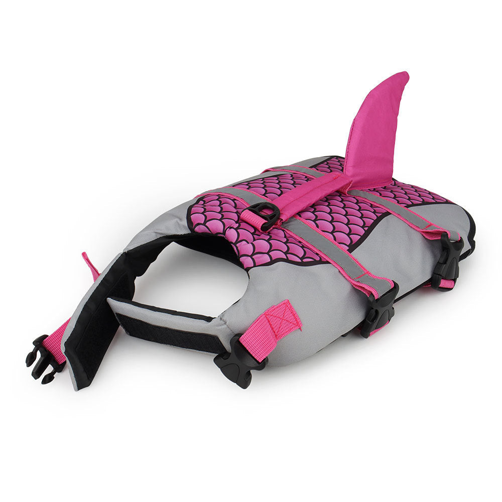 Pet Life Jacket with Handle and Leash Ring – Multiple Colors