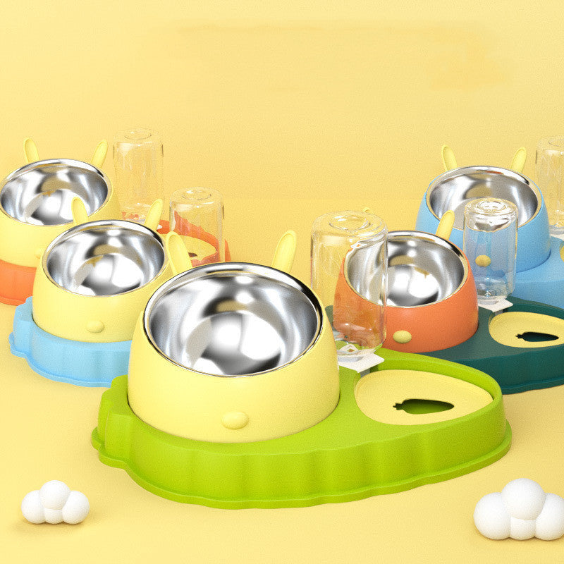 Stainless Steel Pet Bowl with Non-Slip Base for Dogs and Cats