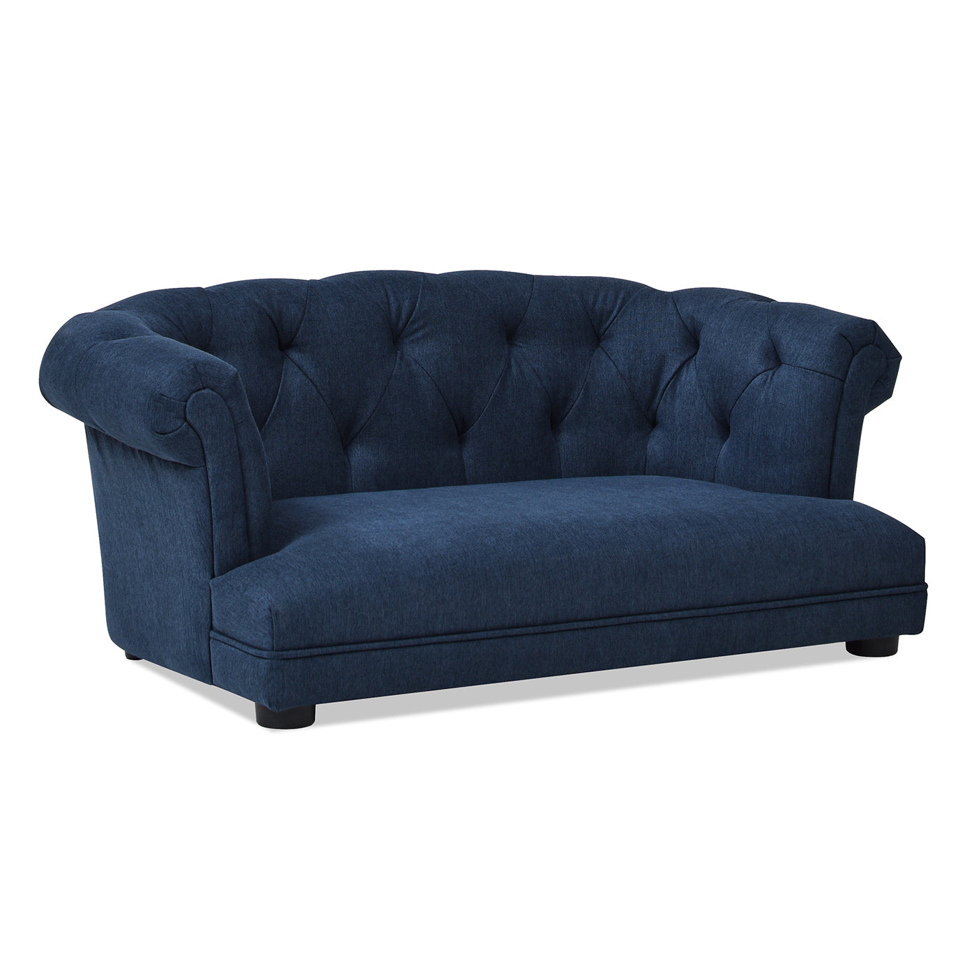 Blue Chesterfield Pet Sofa for Small and Medium Pets
