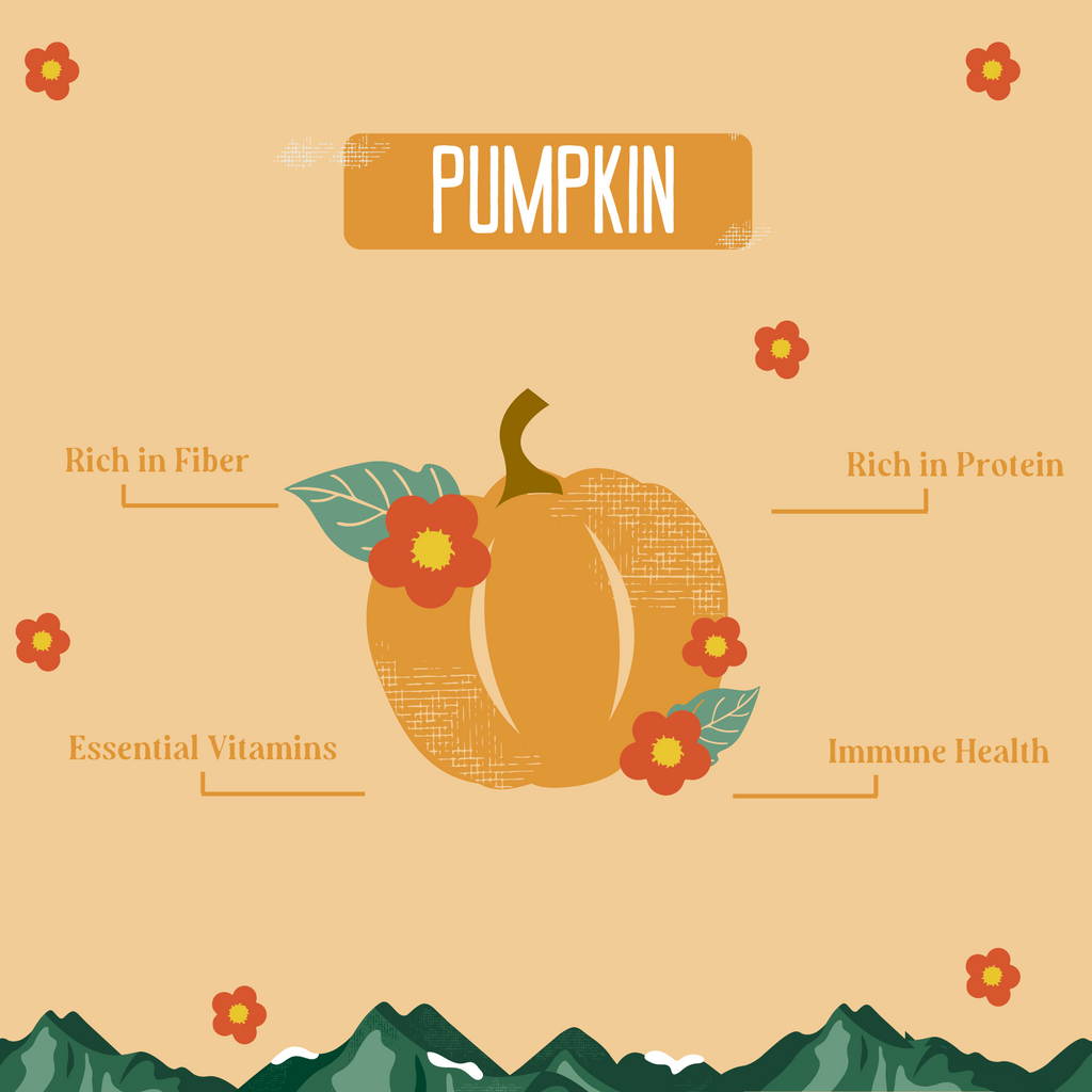 Pumpkin Yak Cheese Dog Chews with Organic Pumpkin