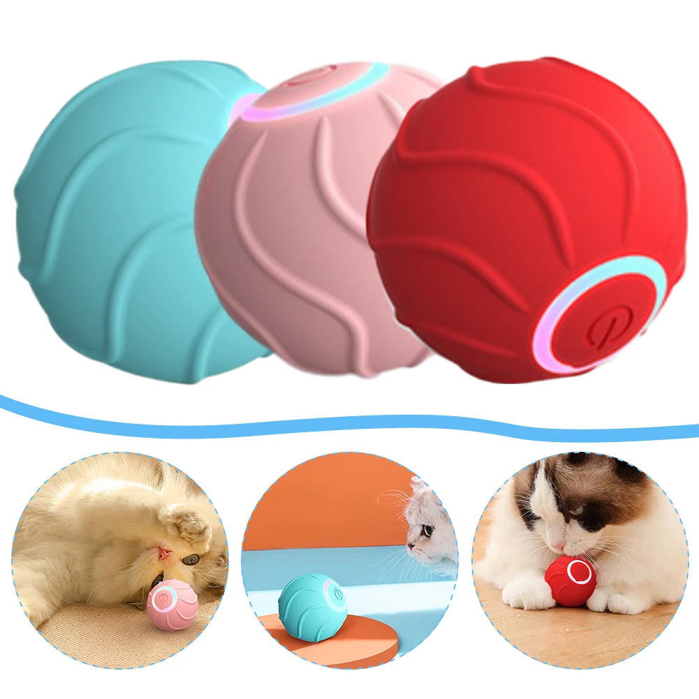 Durable Silicone Pet Toy Ball for Dogs and Cats