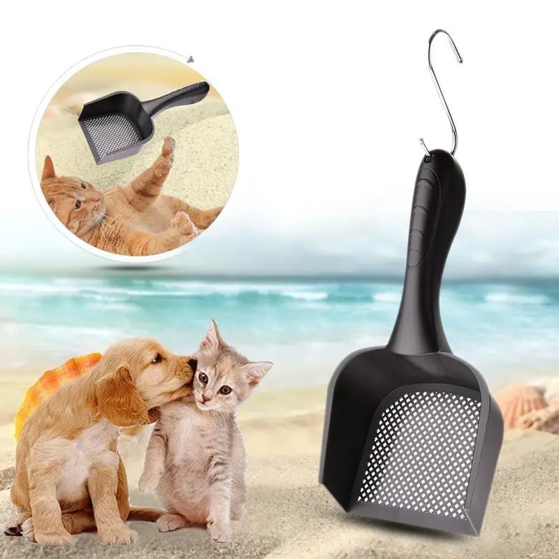 Cat Litter Scoop with Large PVC Sifting Area