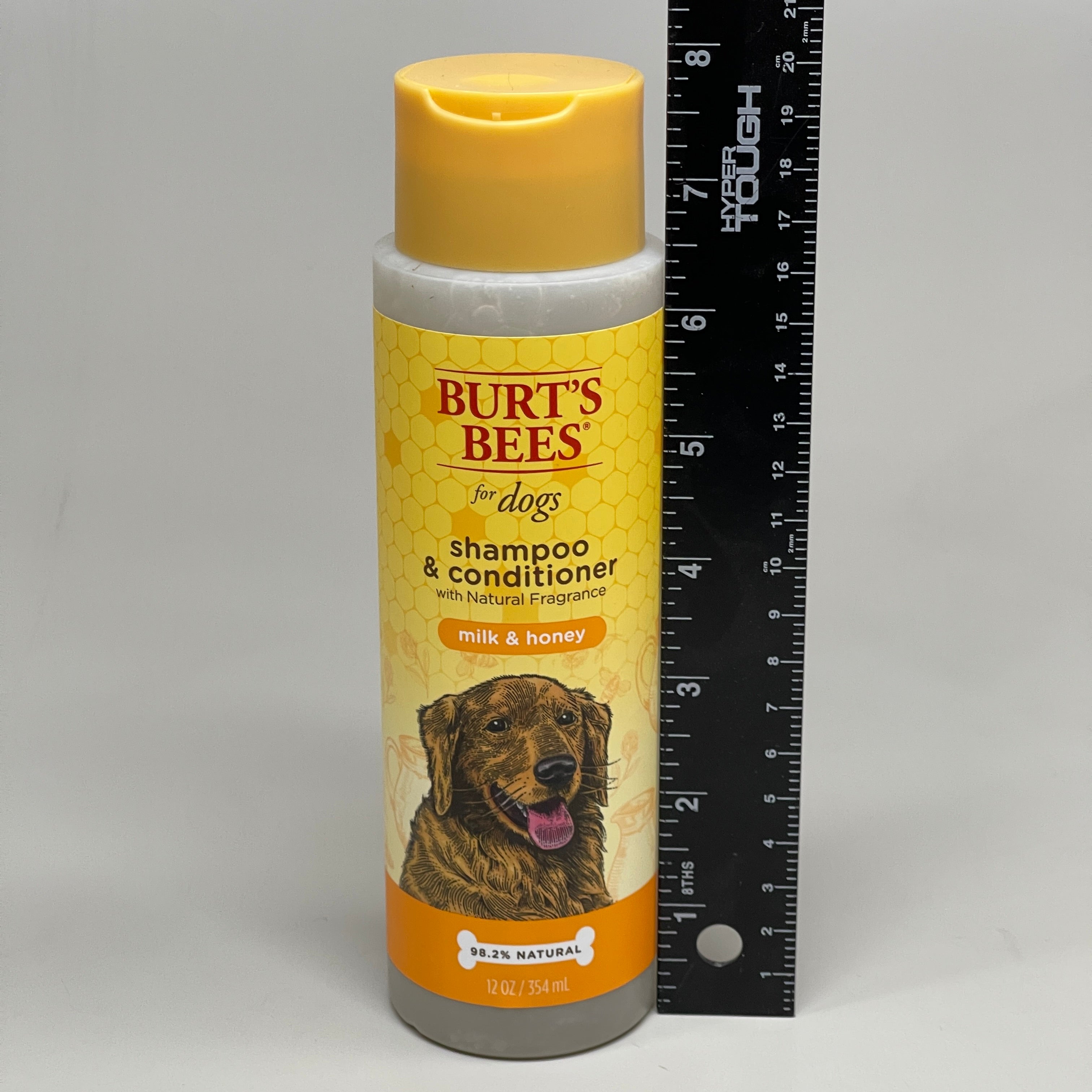 Dog Shampoo & Conditioner with Milk & Honey Scent, 12 oz