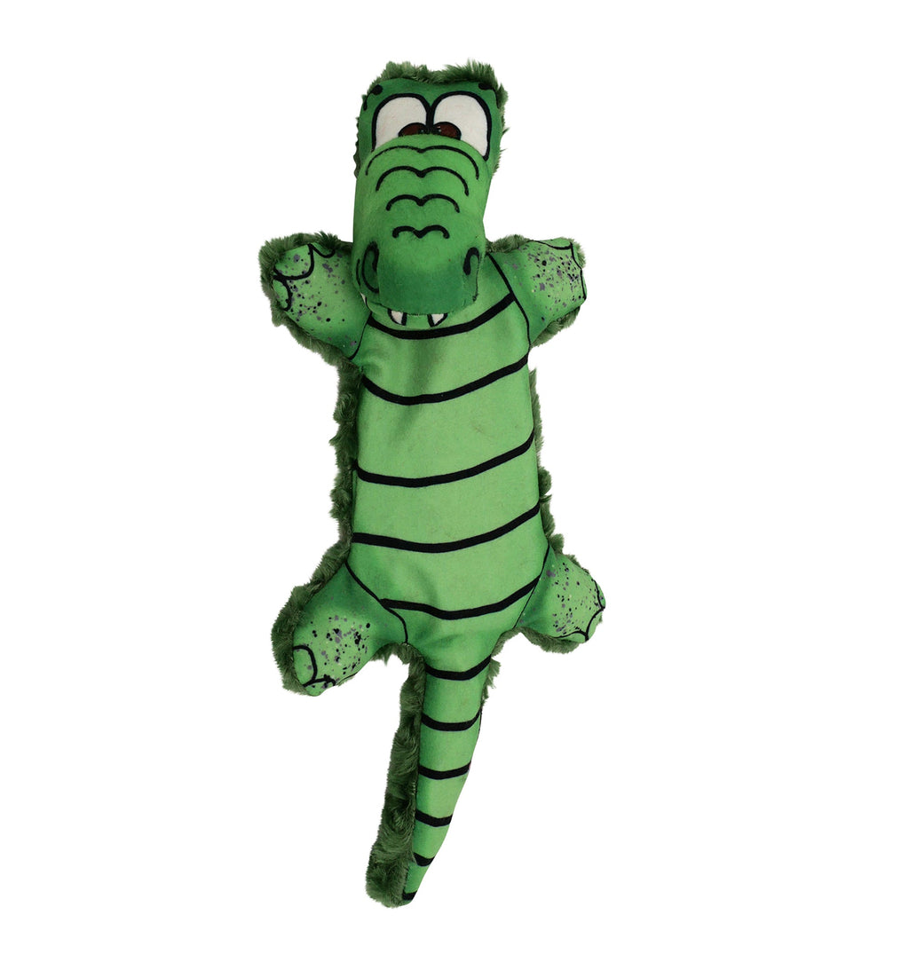 Allie Gator 17" Plush Dog Toy – Soft, Crinkle, Floats, Made in USA