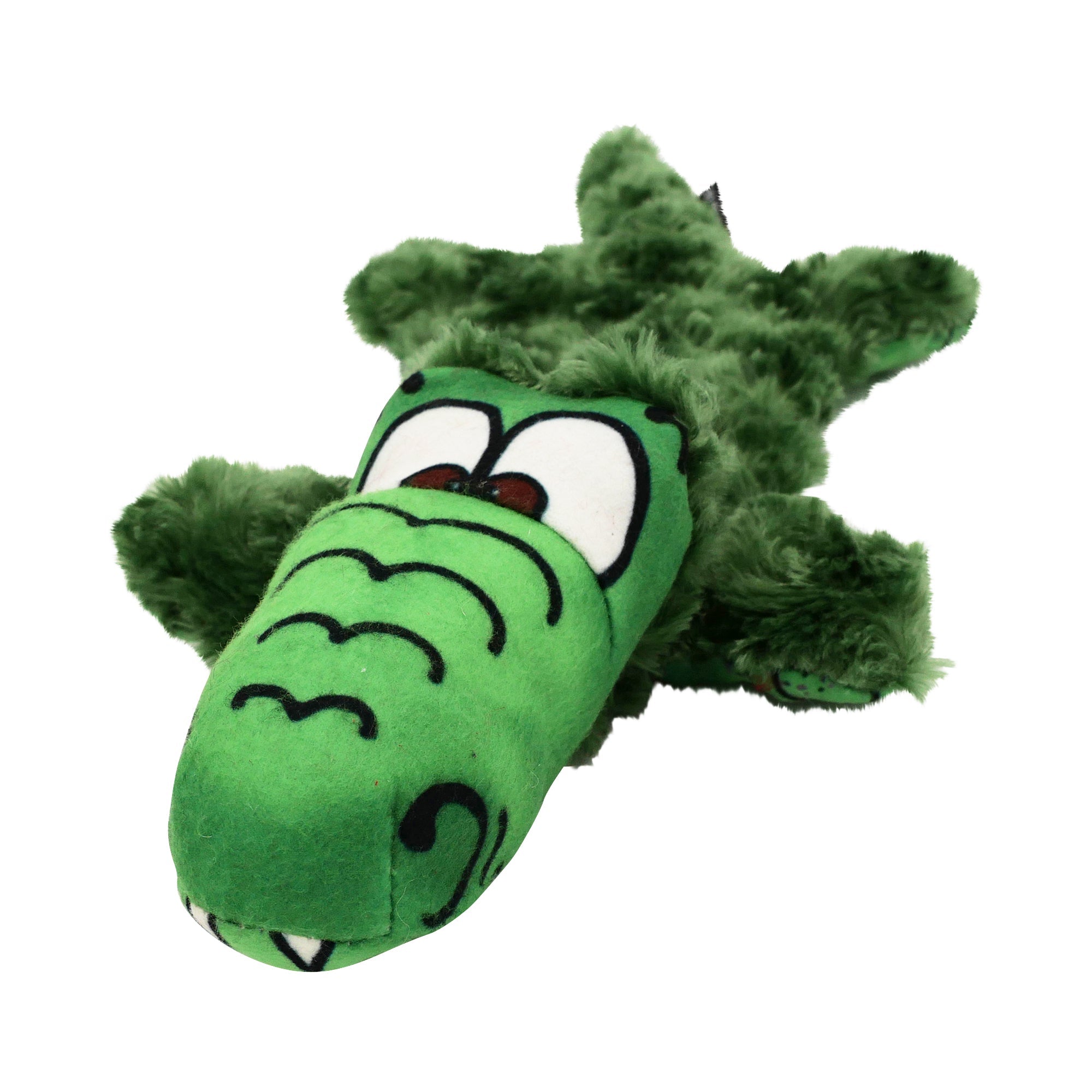 Allie Gator 17" Plush Dog Toy – Soft, Crinkle, Floats, Made in USA