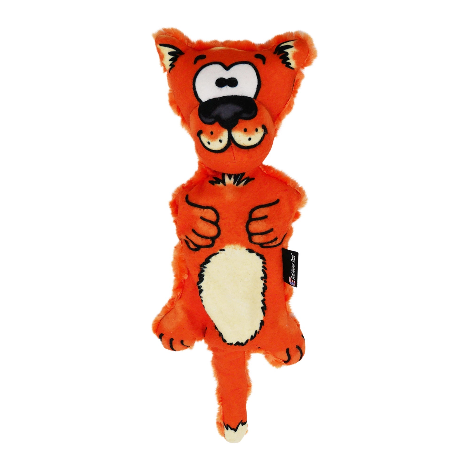 Cliff the Cat Plush Dog Toy – Soft, Crinkle, 17"