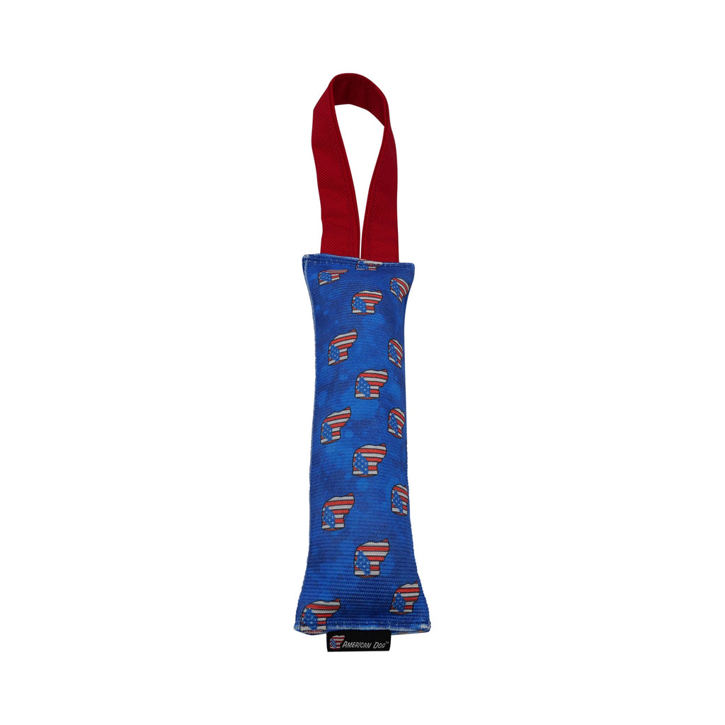 Fire Hose Dog Tug Toy with Ballistic Handle, 10"