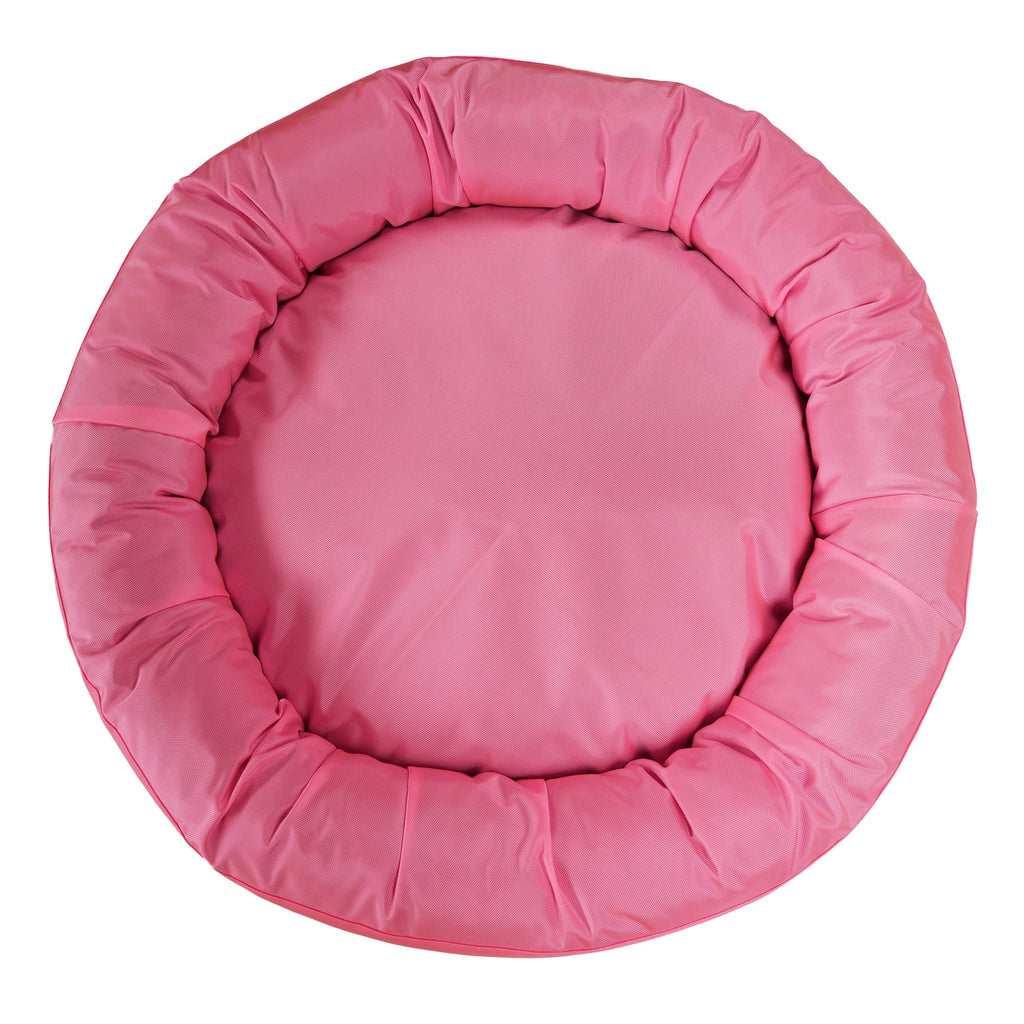 Armor™ Round Bolstered Dog Bed with Ballistic Nylon Cover