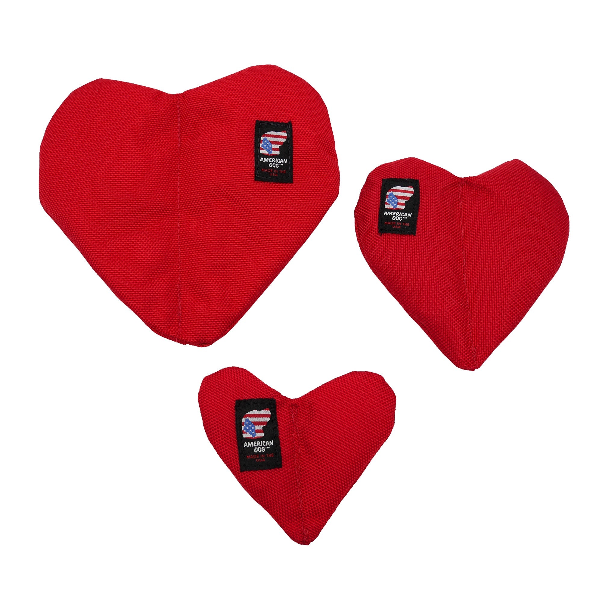 Heart of Stone Ballistic Dog Fetch Toy – Squeakerless, Made in USA