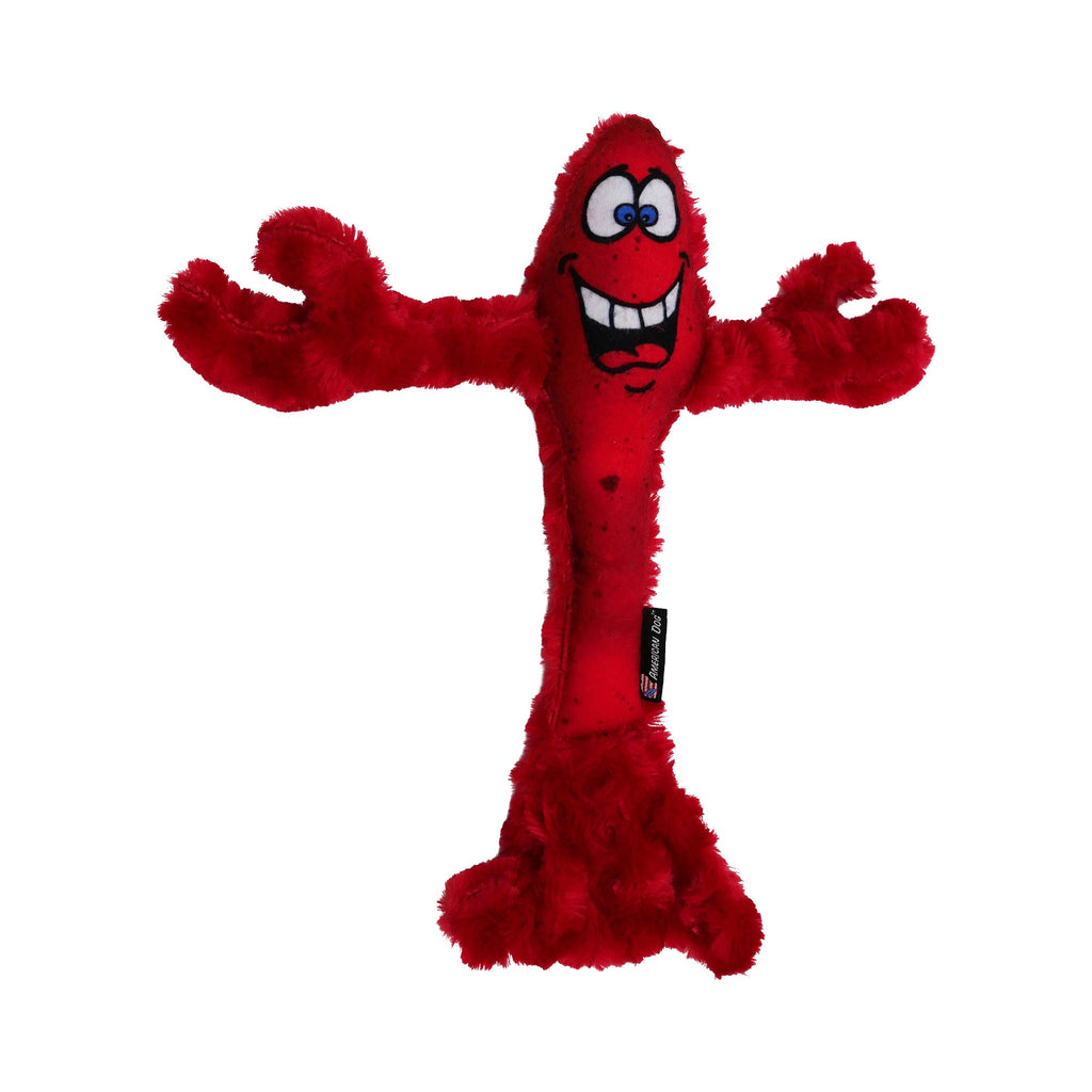 Larry the Lobster Plush Dog Toy, 17" – Made in USA