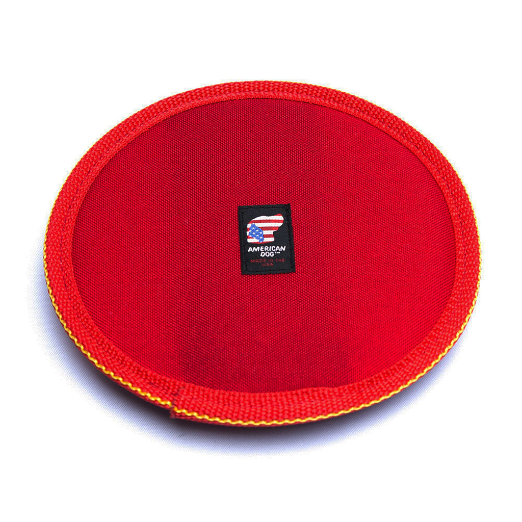 Mile High Flyer Dog Disc – 8" Colorado Design, Floats & Squeaks