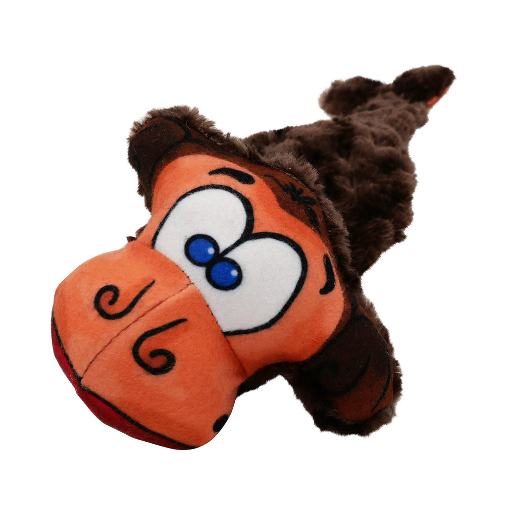 Milo the Monkey Plush Dog Toy – Soft Minky Fleece, 17"