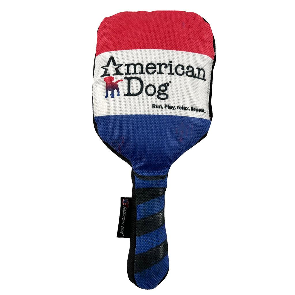 Pickle Ball Paddle Dog Toy – Durable, Floats, 11" x 5"