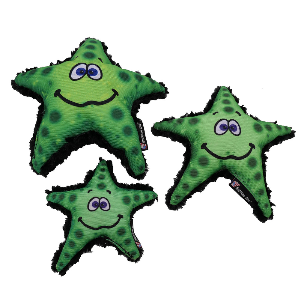 Stanley Starfish Dog Fetch Toy – Squeaky, Soft & Durable