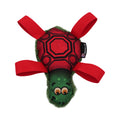 Tommy Turtle Dog Fetch Toy – Squeak, Crinkle & Float, Green or Red