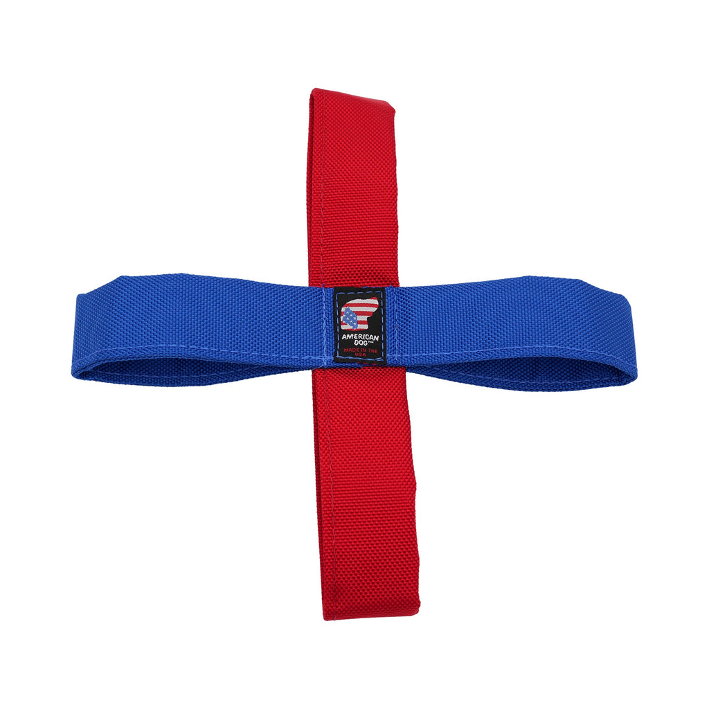 Tug N' Toss Ballistic Fabric Tug and Fetch Dog Toy, 10"