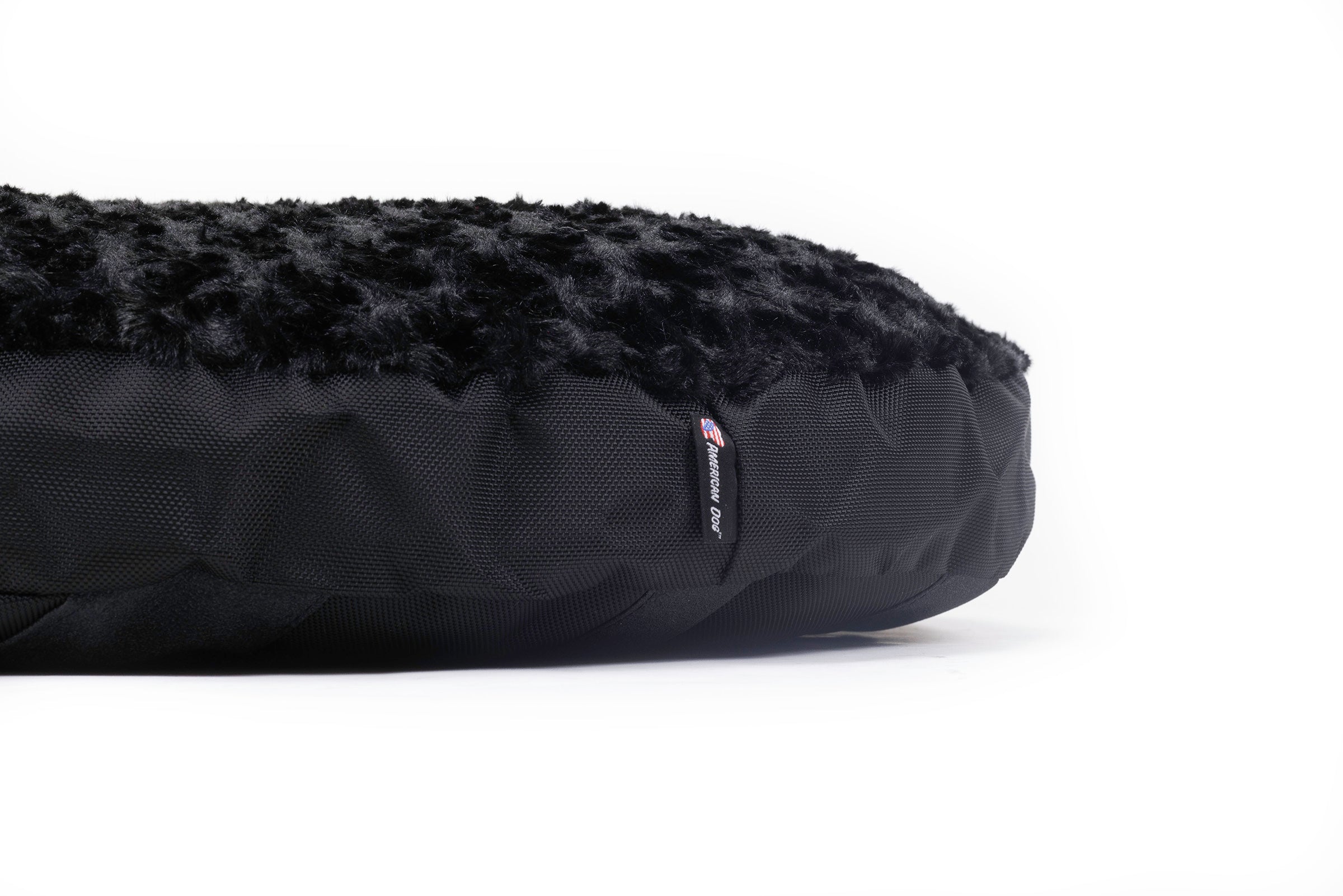 Furvana Round Orthopedic Dog Bed with Minky Fleece Cover