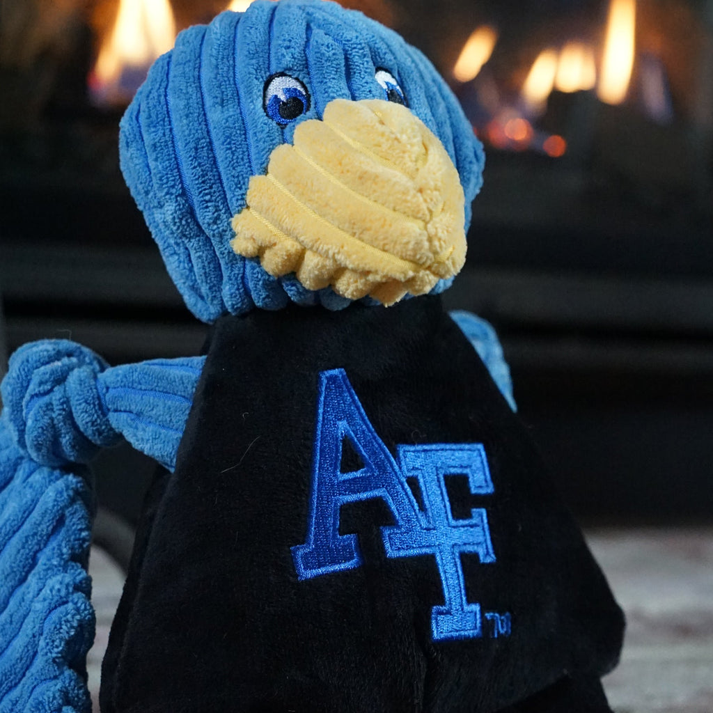 Air Force Academy Gyr Falcon Knottie Plush Dog Toy