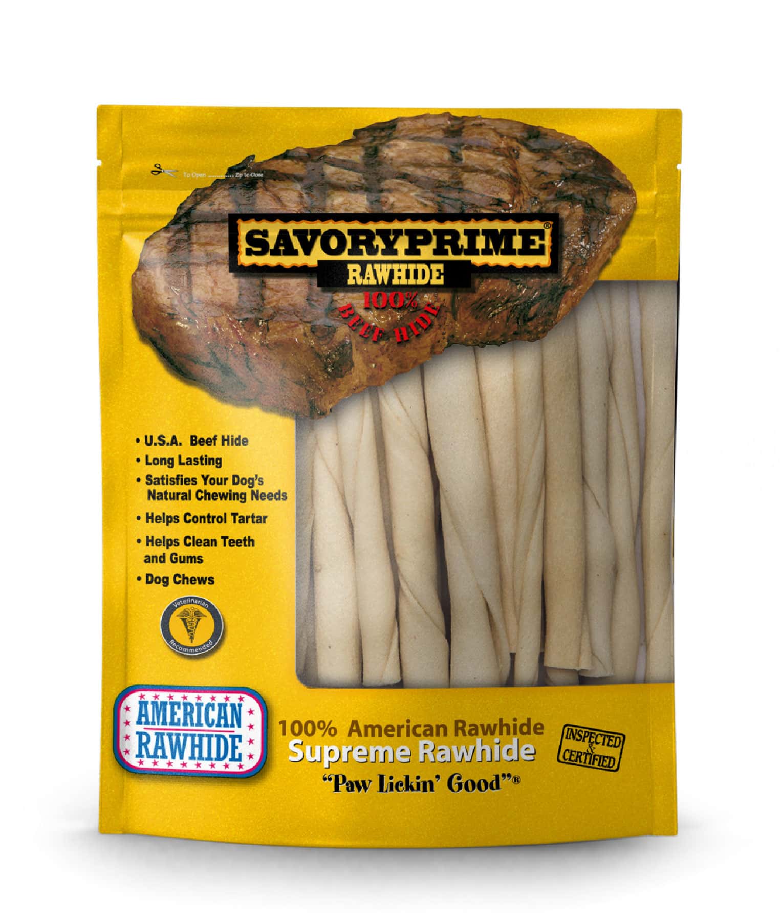 Soft Chew Dog Treats with USA Hides for Sensitive Gums