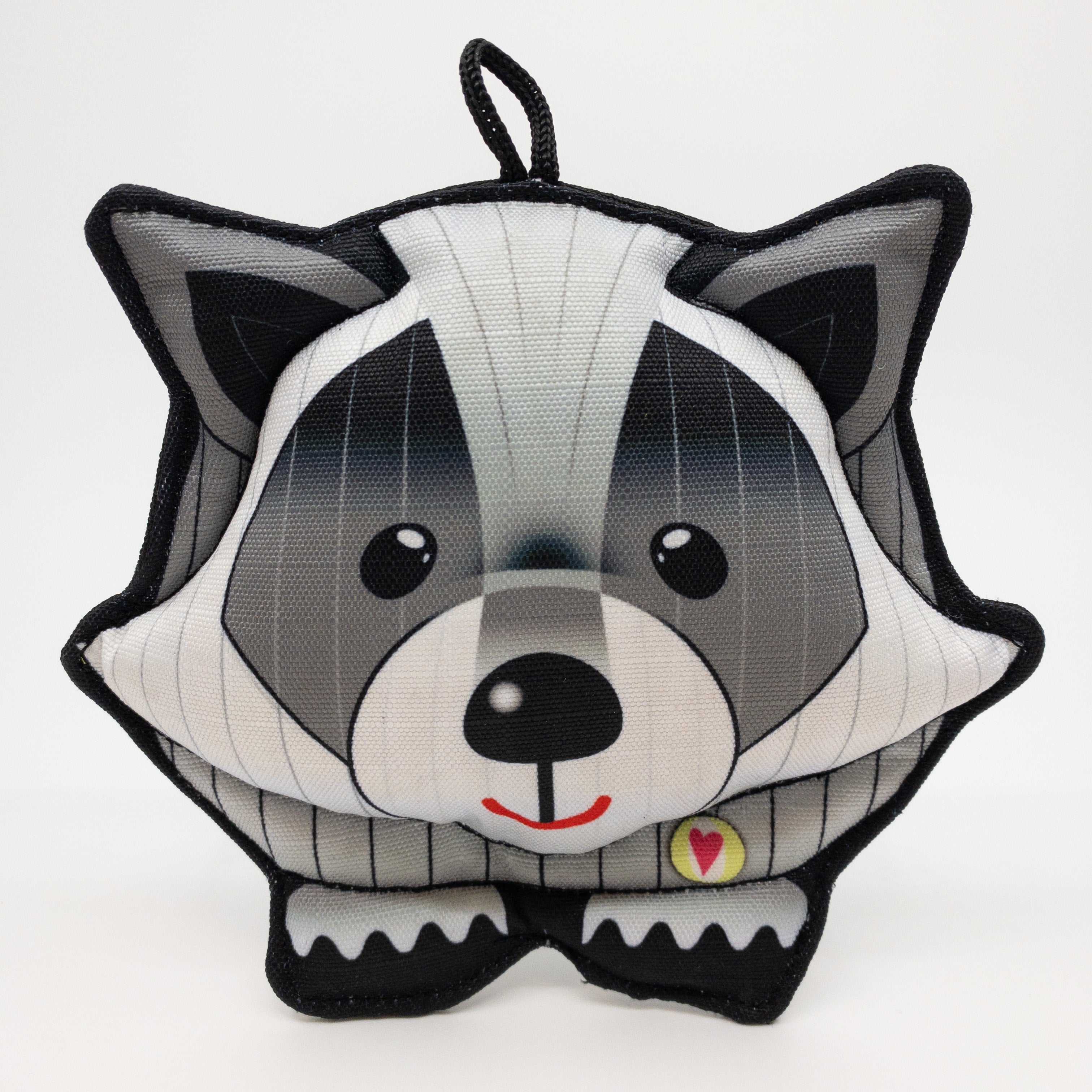 HuggleHounds HuggleTuff Puffies Dog Toy 3-Pack
