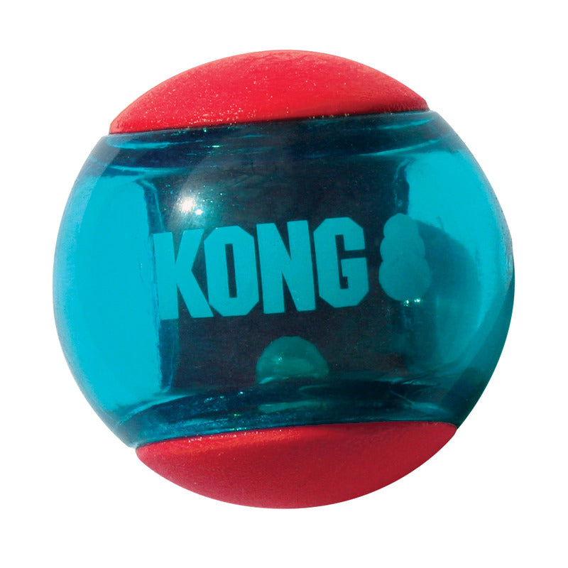 Dog Fetch Toy with Unpredictable Bounce and Squeaker