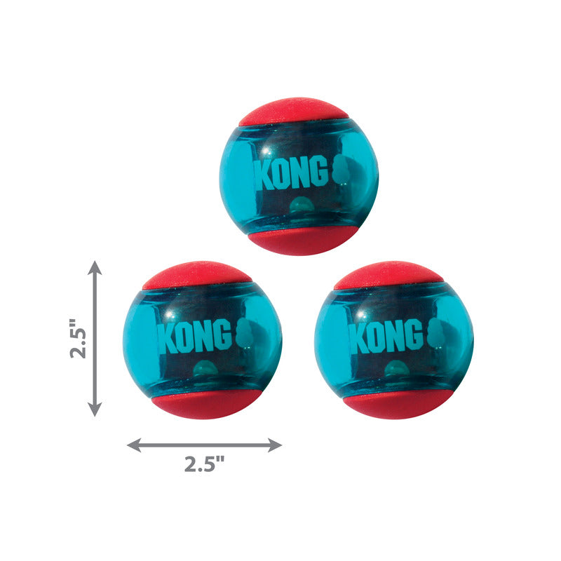 Dog Fetch Toy with Unpredictable Bounce and Squeaker