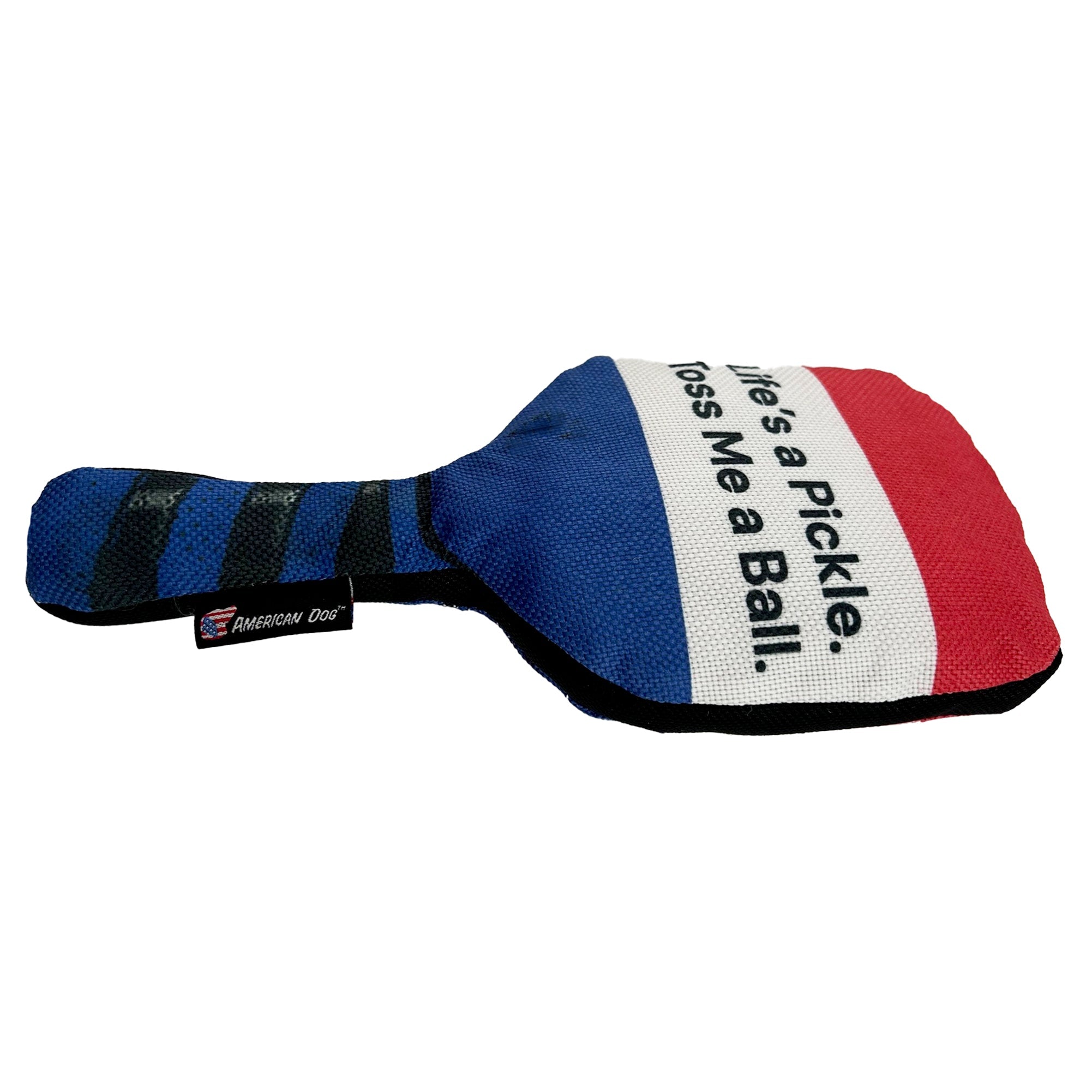Pickle Ball Paddle Dog Toy – Durable, Floats, 11" x 5"
