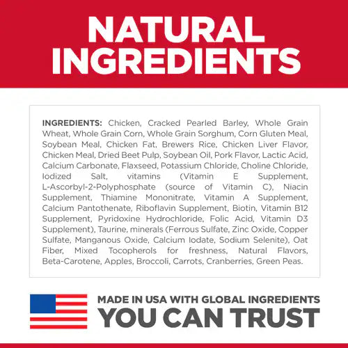 Hill's Science Diet Adult Dry Dog Food, 1–6 Years