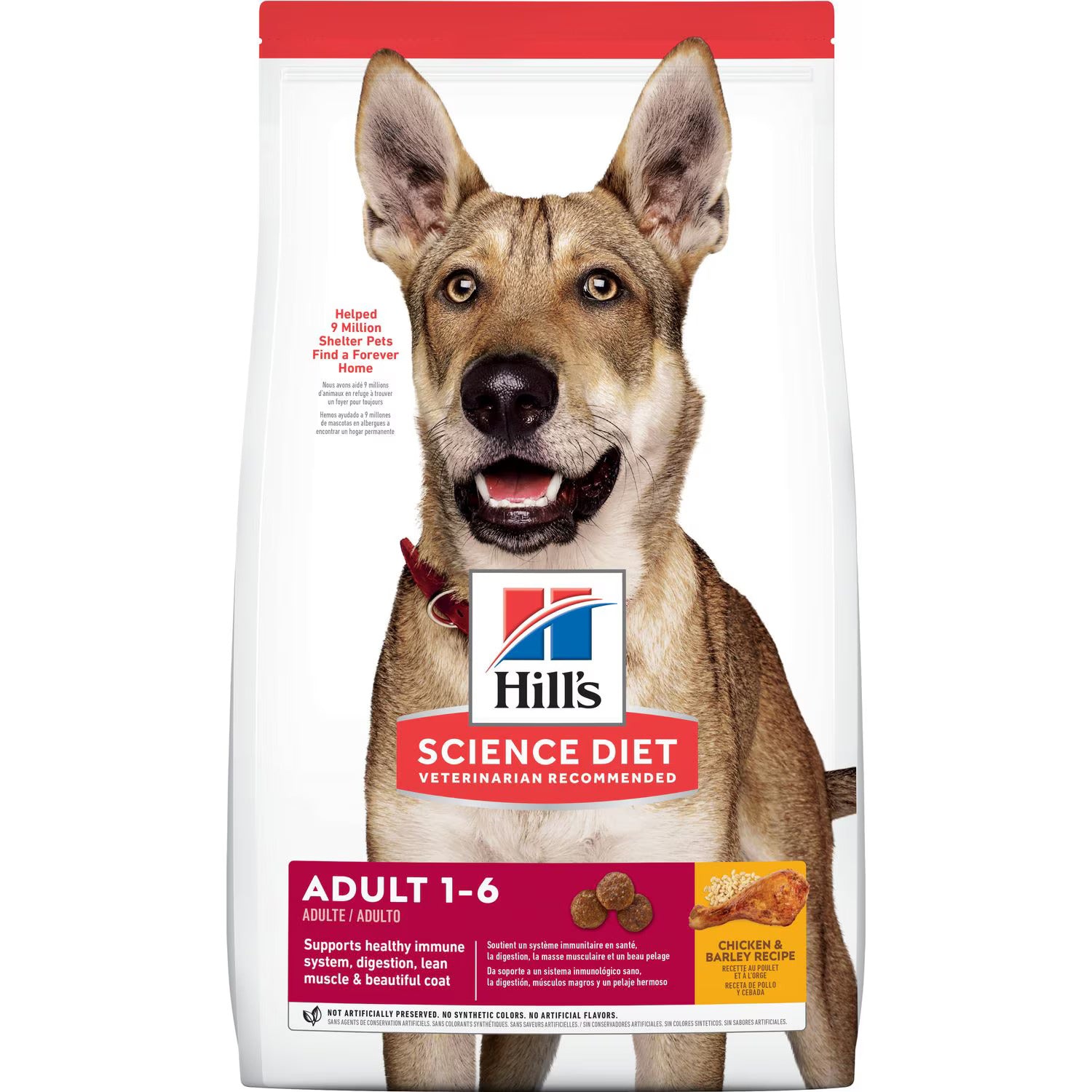 Hill's Science Diet Adult Dry Dog Food, 1–6 Years