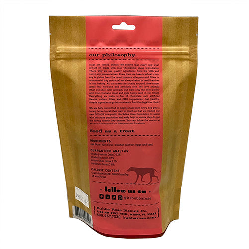 Wild-Caught Alaskan Salmon Dog Treats, 6.5 oz Resealable Bag
