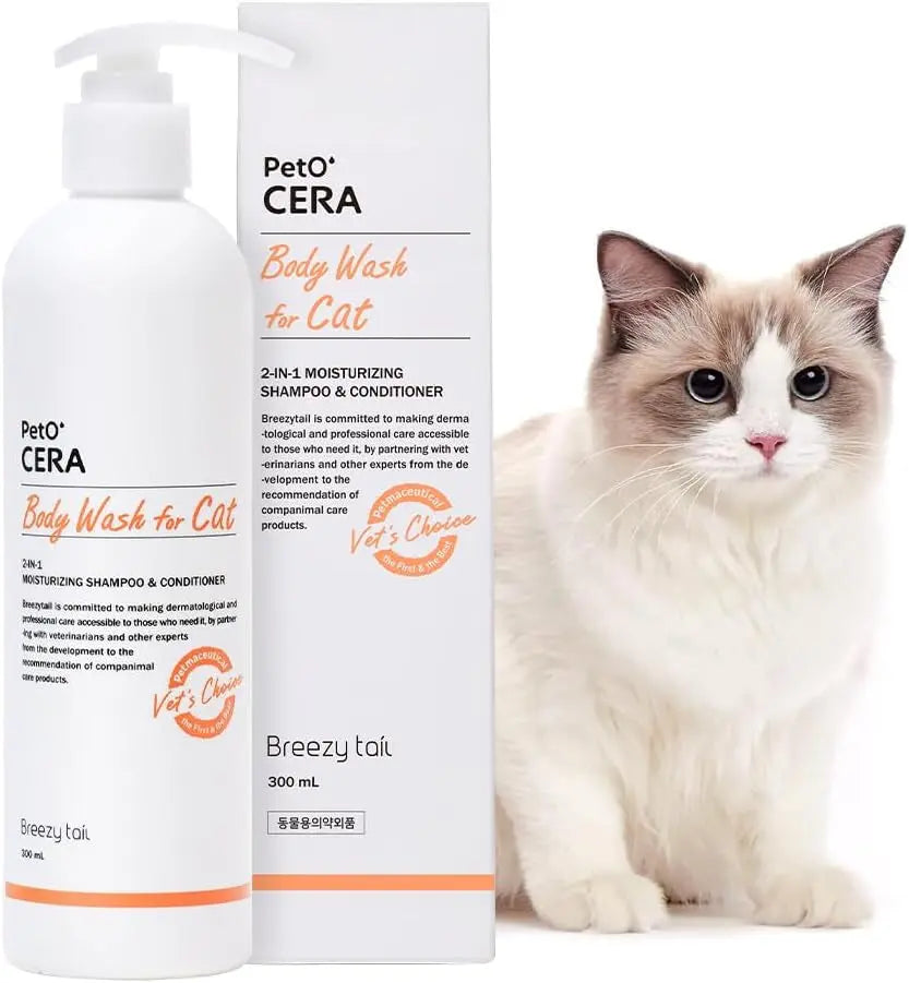 2-in-1 Cat Shampoo and Conditioner for Sensitive Skin