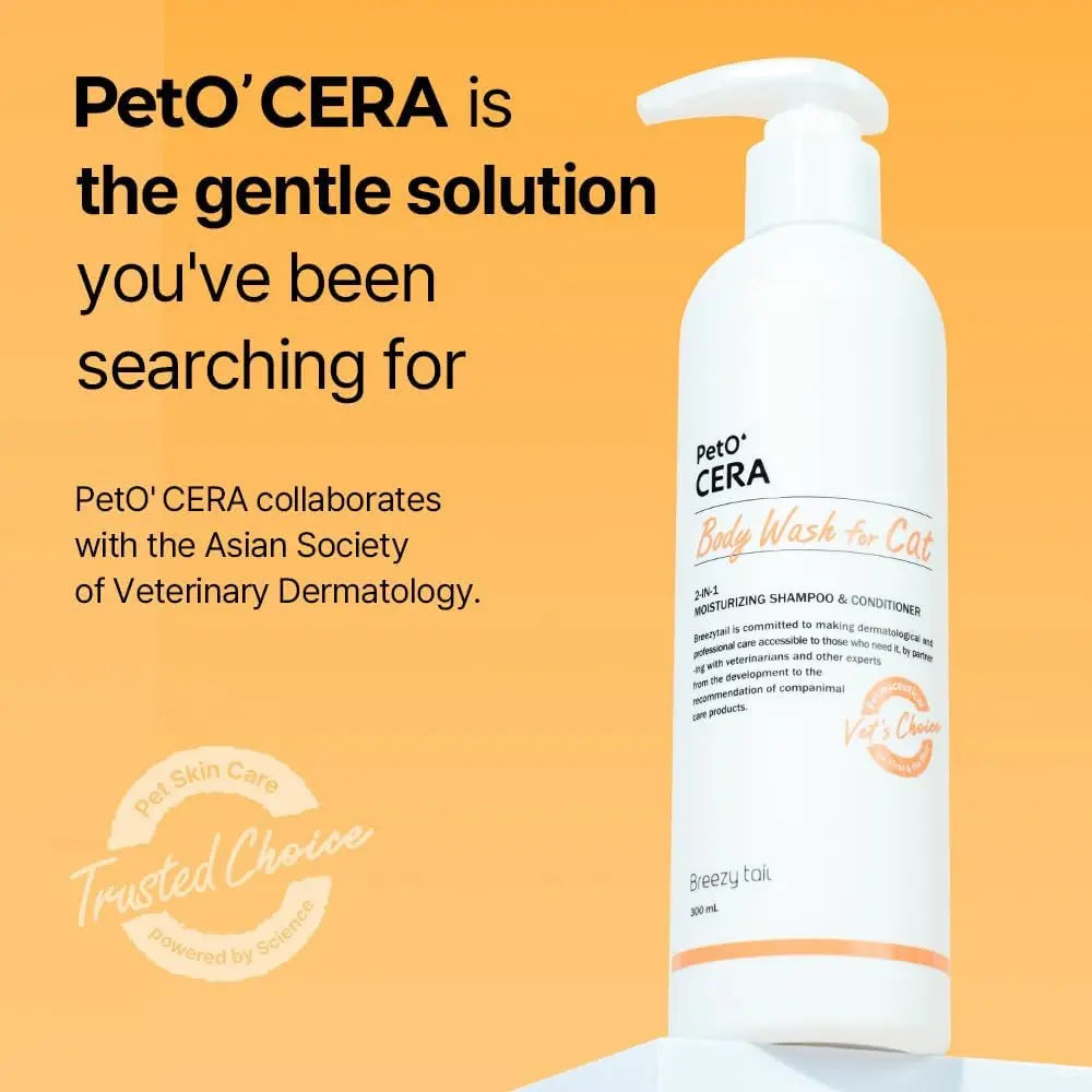 2-in-1 Cat Shampoo and Conditioner for Sensitive Skin