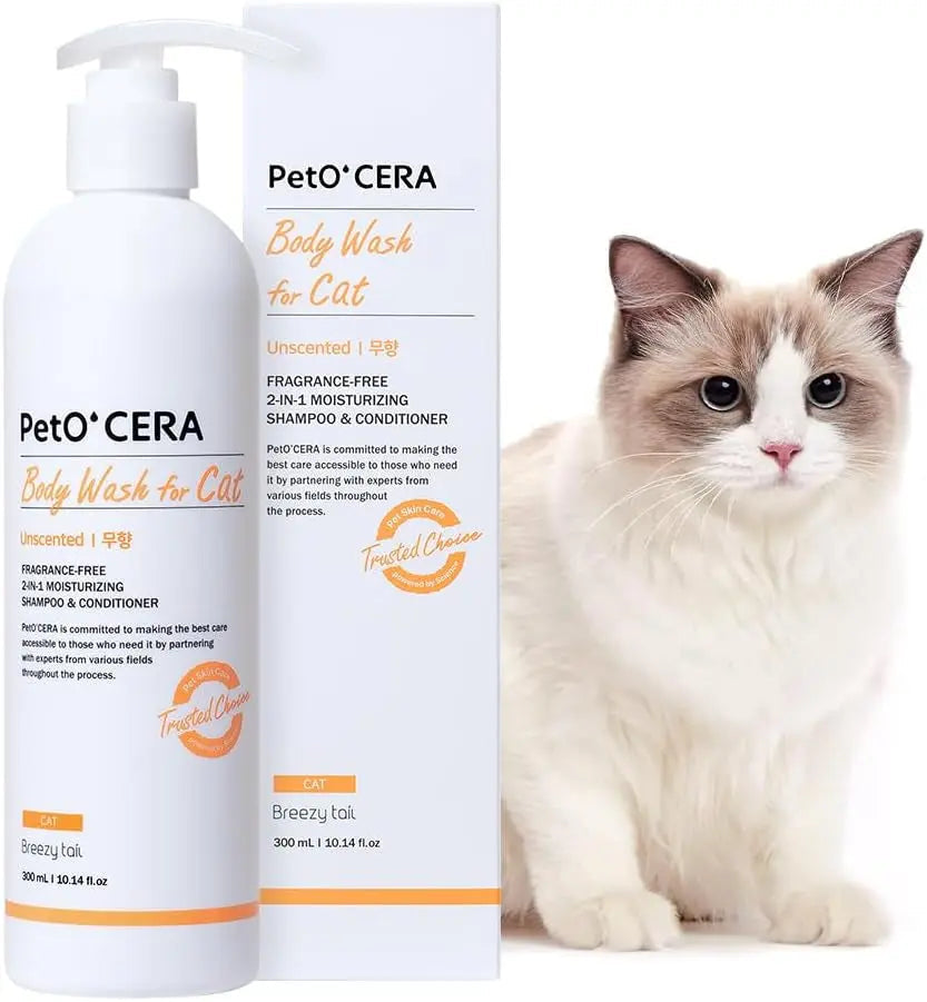 2-in-1 Cat Shampoo and Conditioner for Sensitive Skin