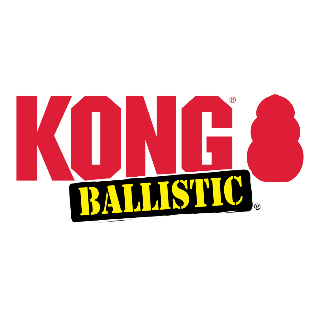 KONG Ballistic Alligator Durable Plush Dog Toy with Squeaker