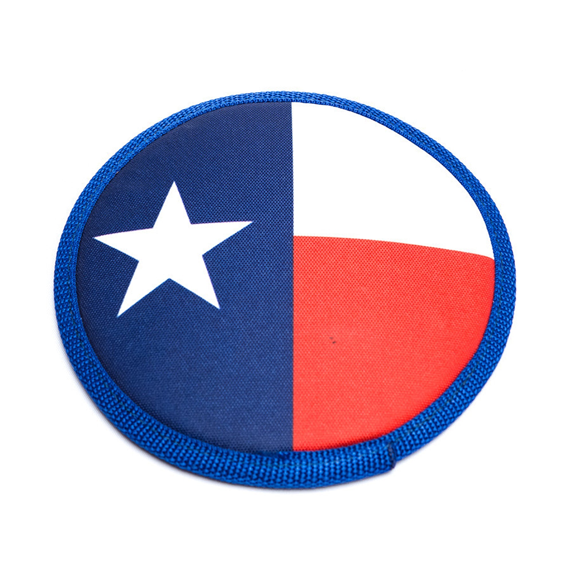 Texas Flyer Dog Disc – Durable 8" Nylon, Floats & Squeaks