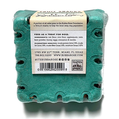 Apple & Oat Vegetarian Dog Treats, Wheat-Free, 5.9 oz Box