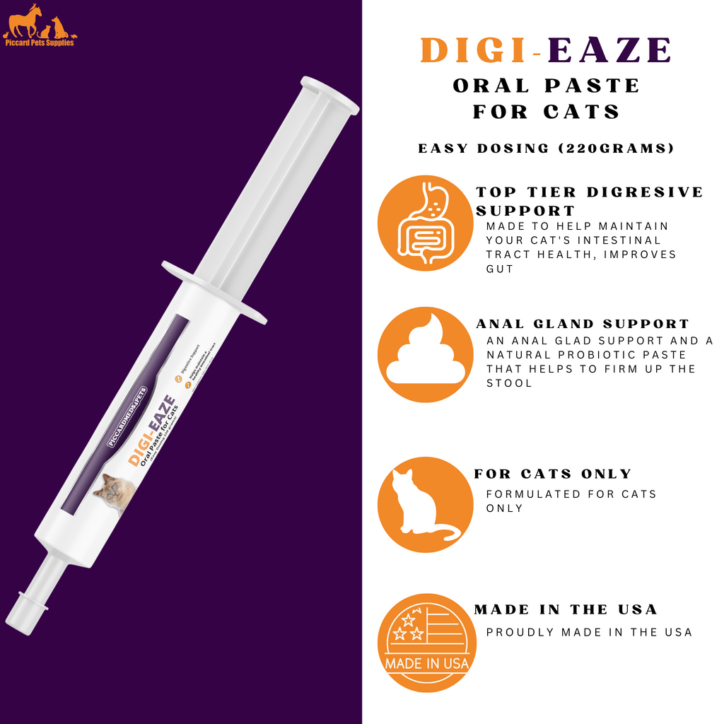 Feline Probiotic Paste with Syringe, 220g + Free Red Bandana