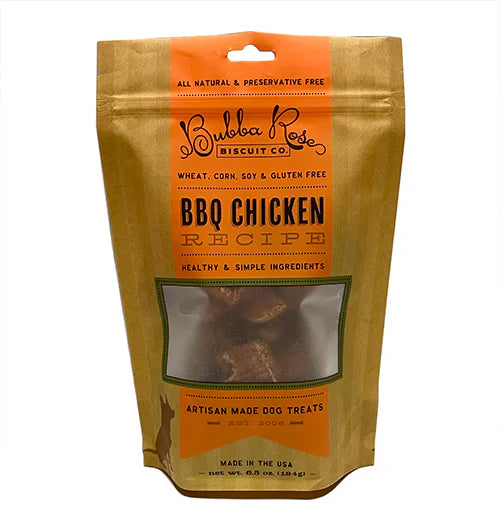 BBQ Chicken Dog Treats – Free-Range, Grain-Free, 6.5 oz