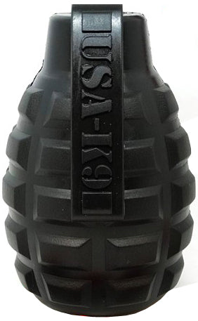 USA-K9 Grenade Durable Dog Chew Toy & Treat Dispenser