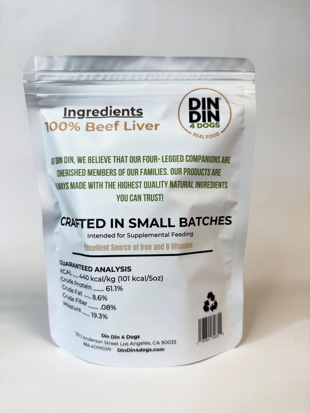 Beef Liver Dog Treats – Single Ingredient, High Protein