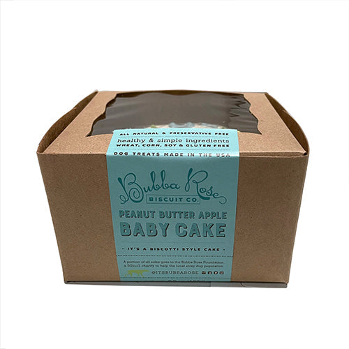 Peanut Butter Apple Dog Cake – Shelf-Stable, All Natural
