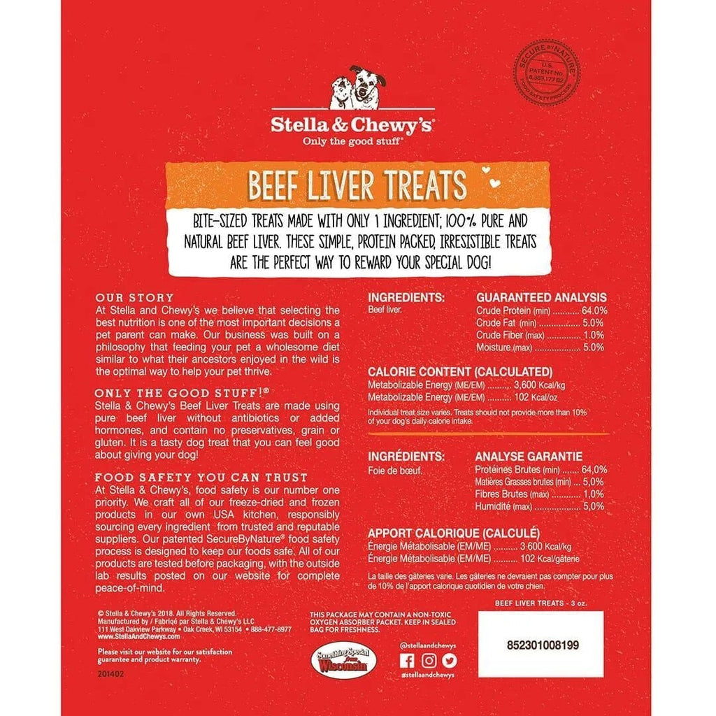 Beef Liver Dog Treats – Single Ingredient