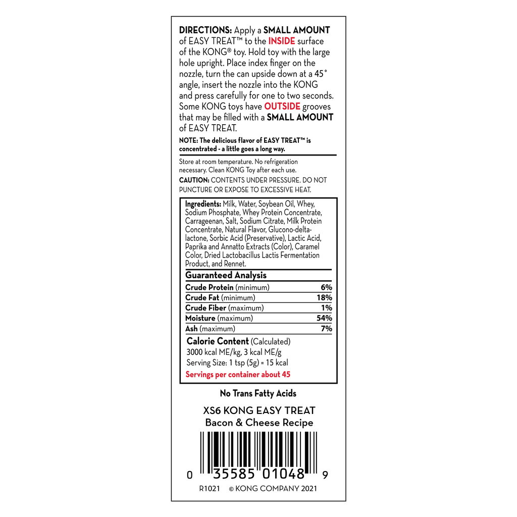 KONG Easy Treat Dog Toy Filler, 8 oz