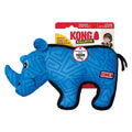 Durable Rhino Dog Toy with Squeaker and Rattle